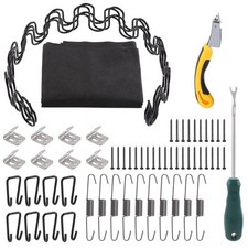 Sofa Upholstery Spring Replacement Kit 15.7" No Sag Springs 63 Pcs - Repair