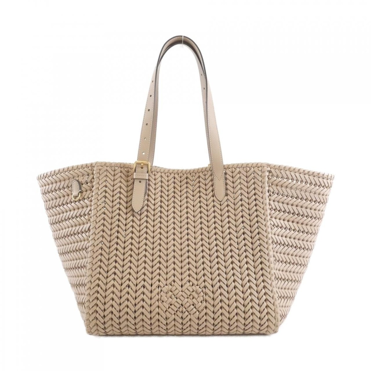 Authentic Anya Hindmarch NEESON SQUARE TOTE bag #230-000-255-8287