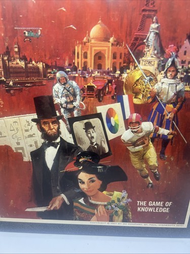 Vintage Unpunched Facts in Five The Game Of Knowledge 1971 Complete 3M Bookshelf - Picture 2 of 11