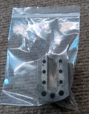 OLD WATCH MAKERS BENCH BLOCK TOOL MARKED MARSHALL FREE SHIPPINTG