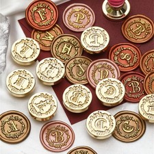 Letter Series Sealing Wax Stamp for Invitations Cards Capital A Wax Seal Stamp