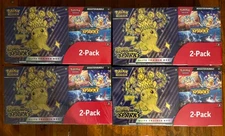 LOT of 4x Pokémon TCG: Surging Sparks ETB + Booster Bundle 2-Pack | Sealed