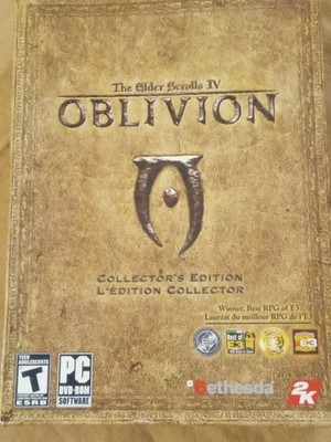 OBLIVION COLLECTORS EDITION PC DVD-ROM GAME WITH COIN