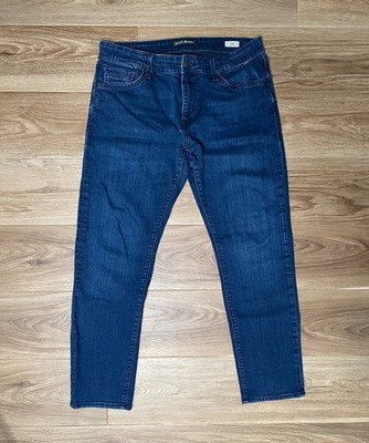 Mavi Jake Jeans Mens 34x30 Dark Wash Slim Leg Stretch Denim Pants