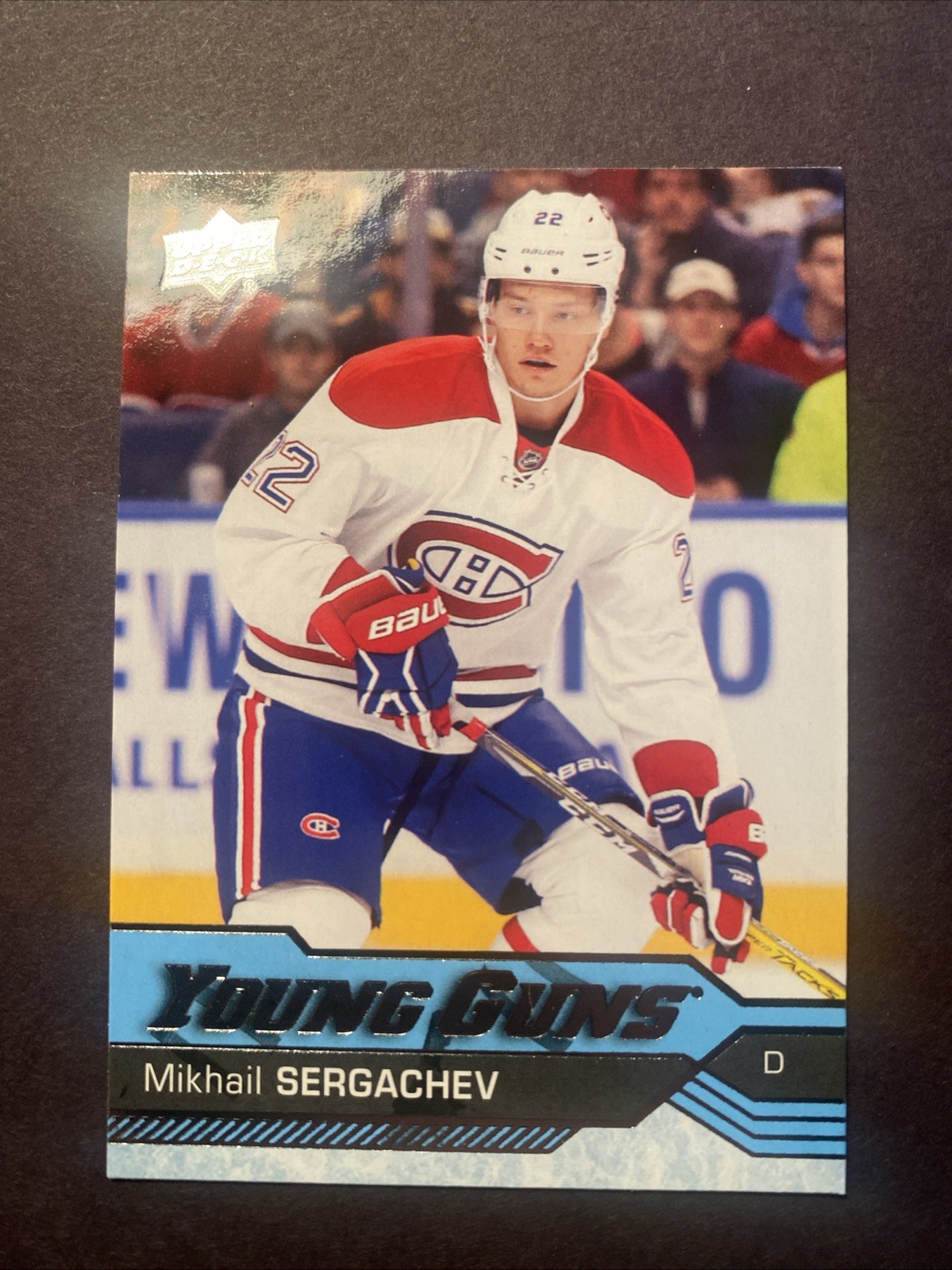 2016-17 Upper Deck Young Guns Mikhail Sergachev Rookie #236