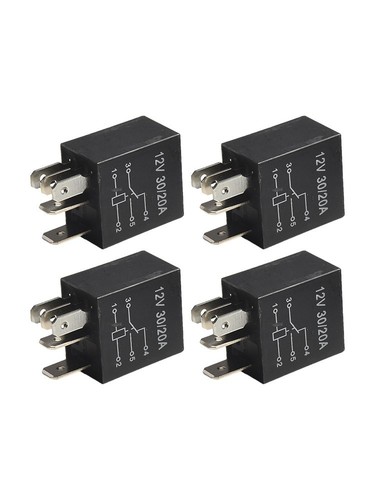 5 Pin Relay Automotive Relay 12V Voltage Easy Installation Excellent Material - Picture 16 of 36