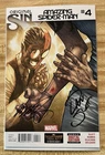 Amazing Spider-Man #4! (2014) 1st Silk! Signed-Dan Slott & Humberto Ramos! NM!