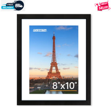 8x10 Picture Frame 1 Pack, Photo Frame with HD Plexiglass, Display Pictures