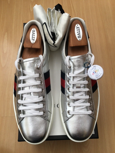 GUCCI TRAINERS SNEAKER SHOES ACE SILVER 