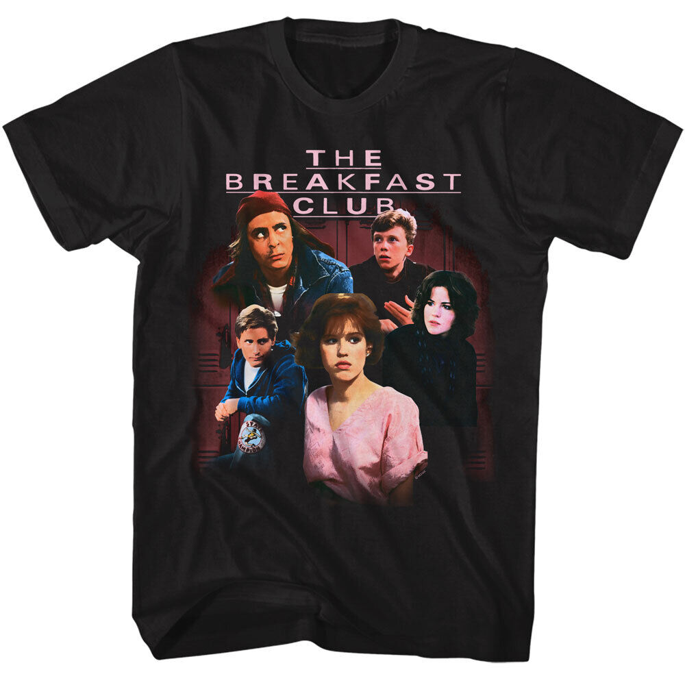 Breakfast Club Portrait Group Shot Graphic T-Shirt Breakfast Club Portrait Group Shot Graphic T-Shirt