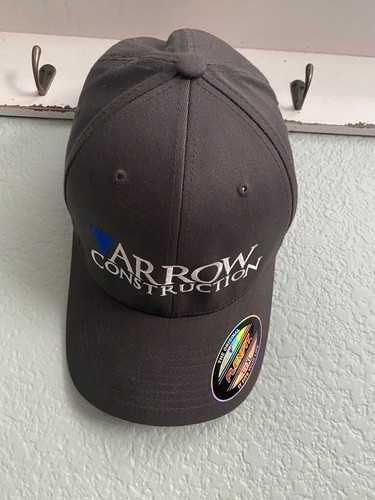 Arrow Construction Company Cap Hat Underground Specialists Large-XL Flexfit New - Picture 2 of 9
