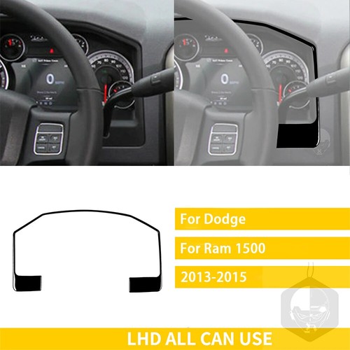 For Dodge Ram 1500 2013-2015 Car Accessories Piano Black Plastic Car Interior - Picture 11 of 61