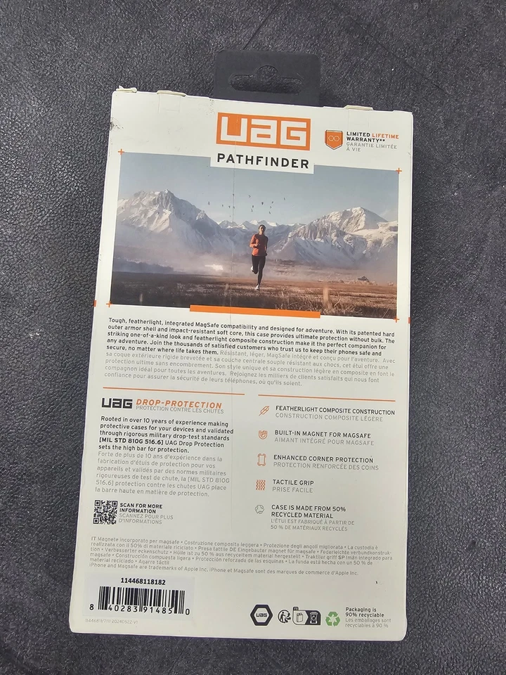 iPhone Pro EGO TACTICAL Edición Limitada UAG Thin Red Line Hero 2024  Foto 2 de 2