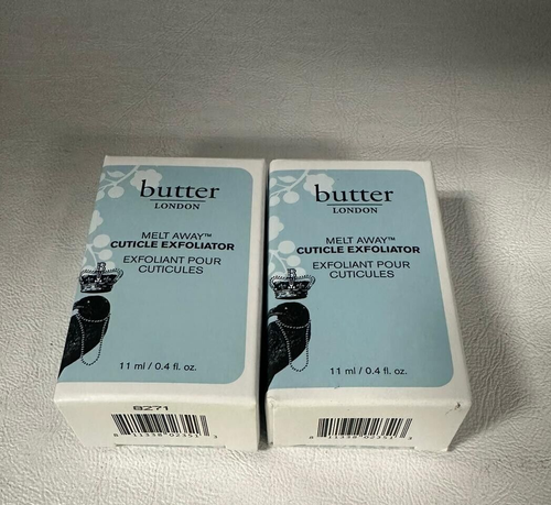 Butter London Melt Away Cuticle Exfoliator 11mL/0.4oz PACK OF 2