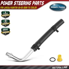 Power Steering Return Line Hose for Lincoln Aviator 03-05 V8 4.6L Gear To Cooler