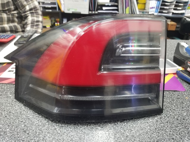 2015 2016 2017 Tesla Model X Left Tail Light Oem 103433200a