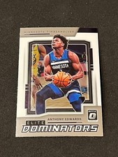 2021-22 Panini Donruss Optic Basketball Anthony Edwards Elite Dominators #20