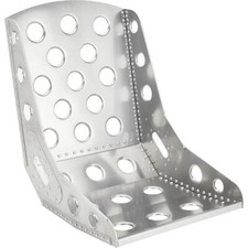 Speedway Motors Lightened Aluminum Hot Rod Bomber Seat Diy Kit Lightweight