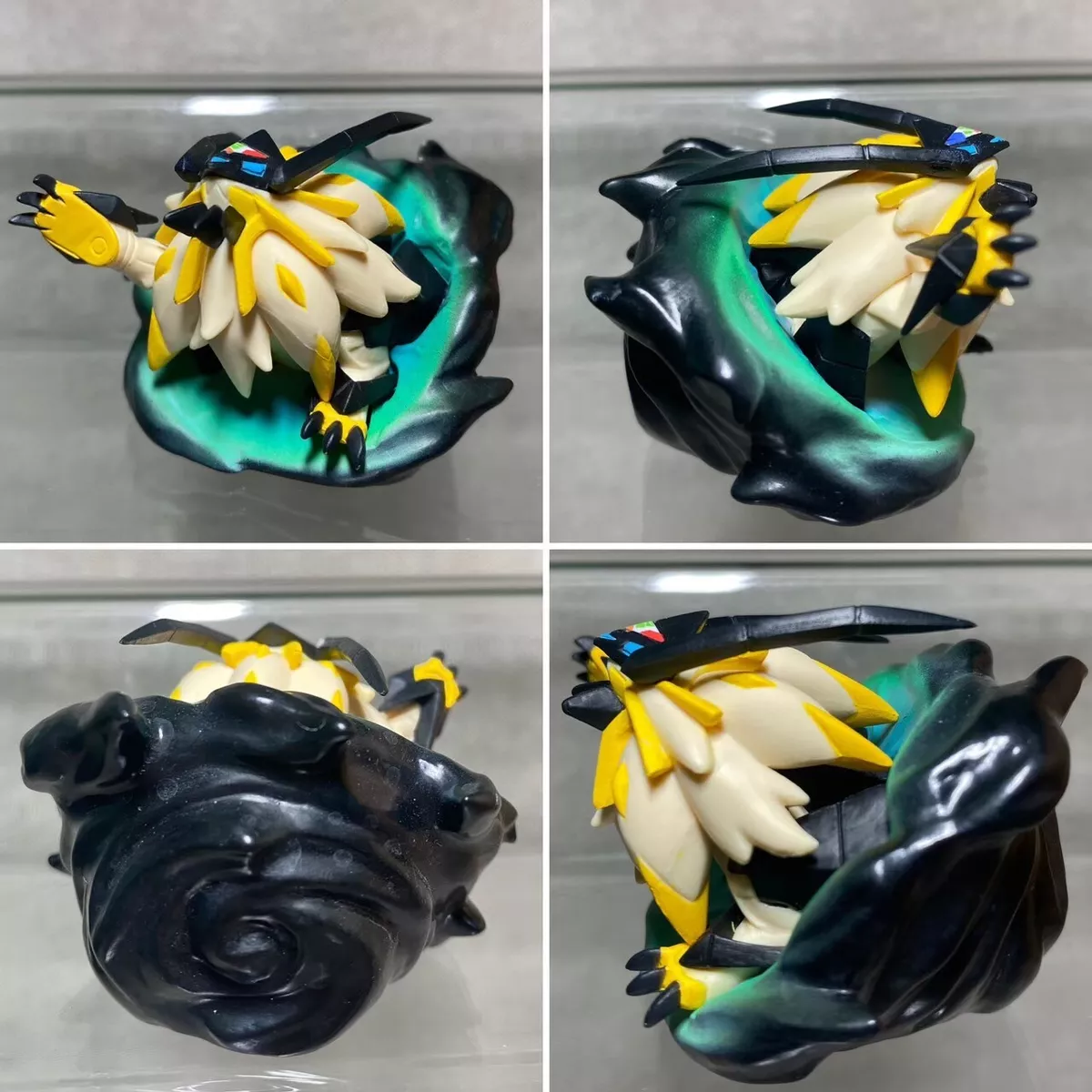 Ultra Necrozma Solgaleo Lunala(3 pcs)Pokemon Monster Tomy Collection Figure.