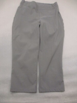 Columbia OMNI-SHIELD Size M Womens Gray Stretch High Rise Crop Outdoor Pants 218