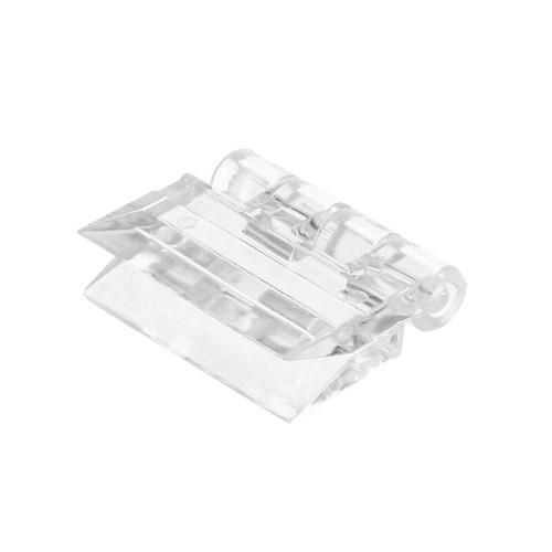 Plastic Folding Hinges Perspex Hinge For Storage Box Link Showcase Furniture - Picture 4 of 8