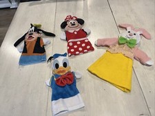 Disney Baby Plush Hand Puppets Mickey,Minnie Donald Set 3 Melissa  Doug  Bunny