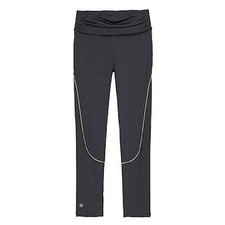 Athleta Quick Step Capri, Gris Pedernal TALLA MT M T #819214 v829