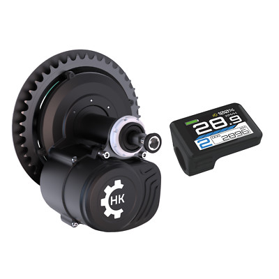 Mittelmotor E-Bike Umbausatz mit Mini-Display   250W, 36V, 80Nm Drehmoment 