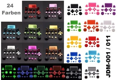 PS4 Controller Knöpfe Set Tasten Button Ersatz Analog Stick JDS 001 011 021 JDM