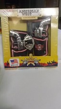Vintage Toosie Toy American West Double Holster Set Made In The USA
