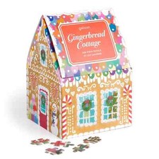 Gingerbread Cottage 500 Piece Jigsaw Puzzle Galison New