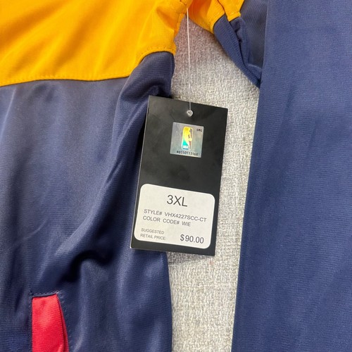 NBA Cleveland Cavaliers Jacket Mens 3XL Full Zip Fleece Lined Color Block NWT! - Picture 3 of 8