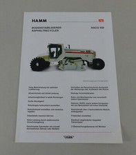 Prospektblatt HAMM Bodenstabilisierer / Recyc...