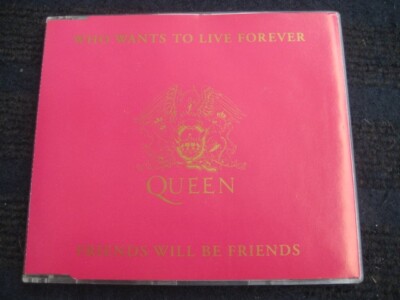 Single-CD  QUEEN  Who wants to live forever & Friends will be Friends  Sehr gut