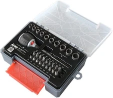 ANEX MINISTA 72 Gear Stubby Ratchet Driver with Bit Set 307-S1 made in Japan