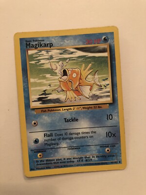 Magikarp 35/102 Pokemon Base Set | eBay