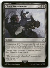 X4 Chain Assassination #23 MTG Assassin's Creed NM X4