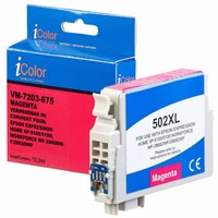 Icolor Tintenpatrone FüR Epson-Drucker (Ersetzt C13T02W34010), Magenta (Rot)