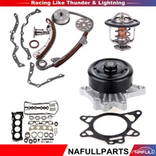 Timing Chain Kit Thermostat Water Pump Head Gasket For 03-08 Toyota Matrix New