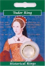 Mary I Love Ring - vergoldet