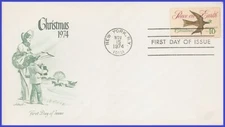 USA5 #1552 U/A ARTMASTER FDC   Christmas Peace on Earth