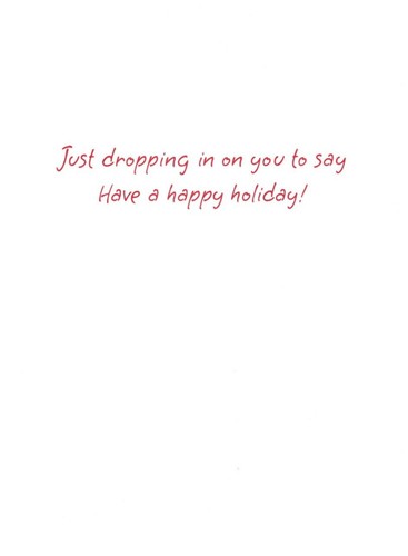 Tarjeta de felicitación Feliz Navidad muñeco de nieve amigos de la nieve Ruth Morehead Gibson - Imagen 2 de 3