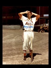 Harry Walker Signed 8x10 Photo St. Louis Cardinals Autograph
