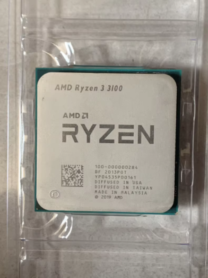 AMD Ryzen 3100 Socket AM4 4C/8T 16MB 65W CPU Processors