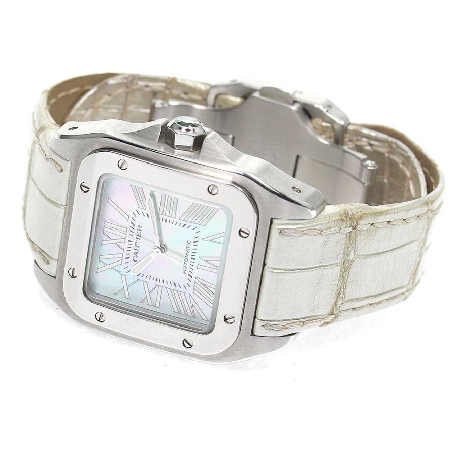 cartier santos 100 women's watch