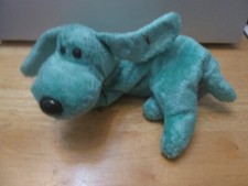 TY BEANIE BABY - DIDDLEY THE DOG, DATE OF BIRTH 25 JUL 2000,  COMPLETE WITH TAG