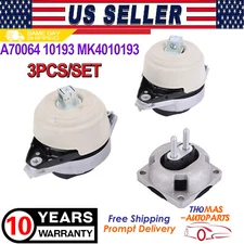 3pcs Engine Motor Mount & Transmission Mount Set for Mercedes GL GLE GLS ML63 US