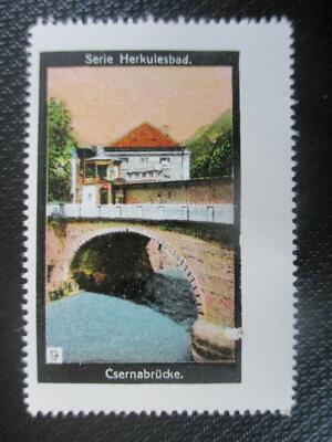 (13620) Reklamemarke - Herkulesbad - Csernabrücke