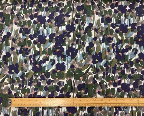 Viscose Challis Fabric Summer Dressmaking Soft Drape Rayon Dress Material - Picture 186 of 322