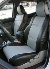 For Toyota Tacoma Trd 2009-2015 Custom Fit 2 Front Seat Covers Blackgrey